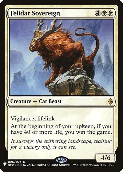 Felidar Sovereign (The List Reprints) (26)