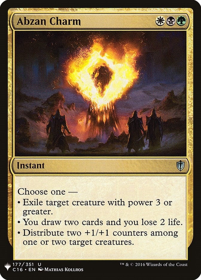 Abzan Charm (The List Reprints) (177)