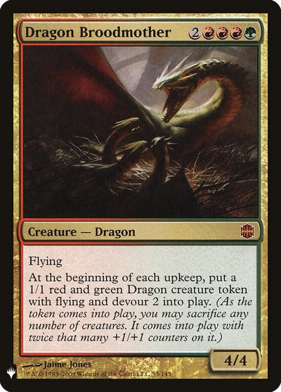 Dragon Broodmother (The List Reprints) (53)