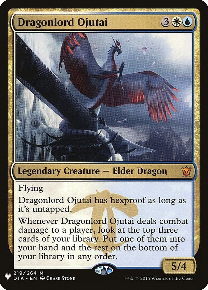Dragonlord Ojutai (The List Reprints) (219/264)