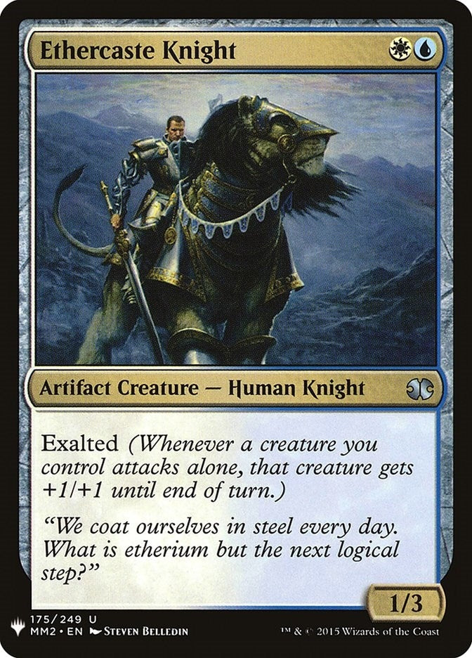 Ethercaste Knight (The List Reprints) (175)
