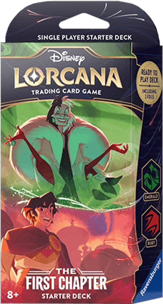 Image for Disney Lorcana: The First Chapter Starter Deck (Emerald & Ruby) [The First Chapter] - Disney Lorcana