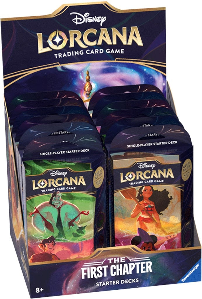 Image for Disney Lorcana: The First Chapter Starter Deck Display [The First Chapter] - Disney Lorcana