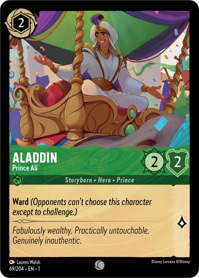 Image for Aladdin - Prince Ali (The First Chapter) (69/204) - Disney Lorcana