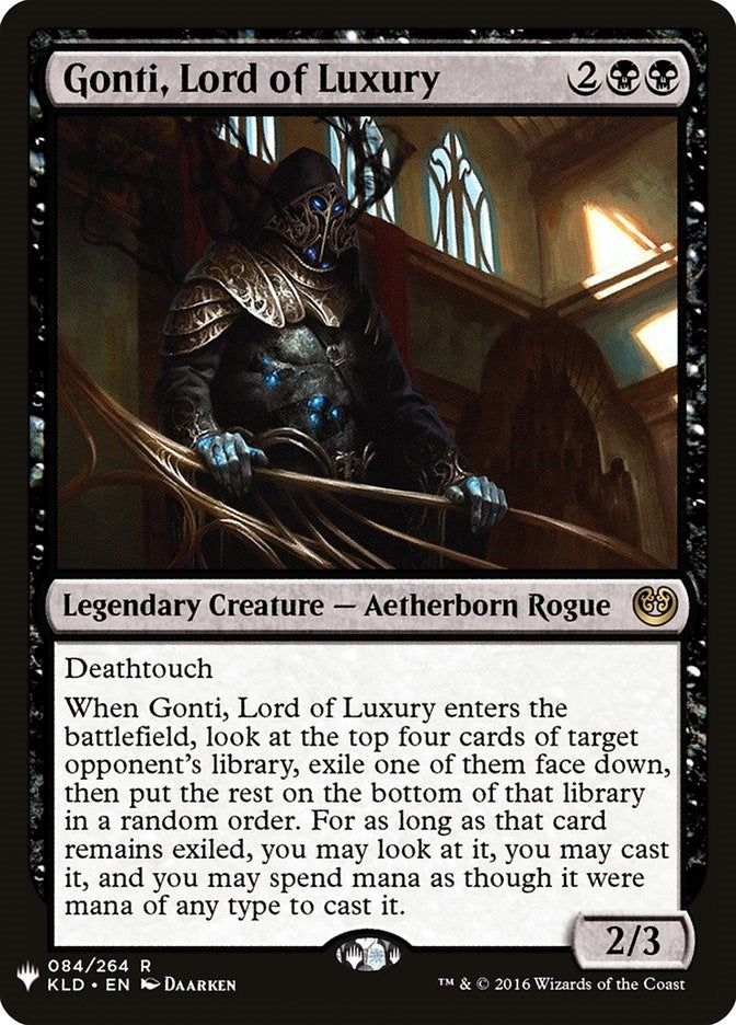 Gonti, Lord of Luxury (The List Reprints) (84)