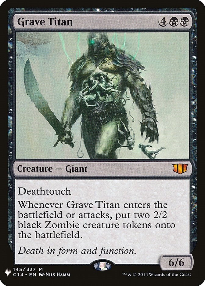 Grave Titan (The List Reprints) (145)