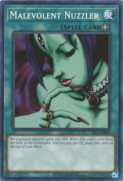 Image for Malevolent Nuzzler (Spell Ruler (25th Anniversary Edition)) (SRL-EN005) - YuGiOh