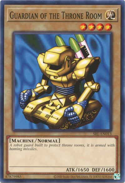 Image for Guardian of the Throne Room (Spell Ruler (25th Anniversary Edition)) (SRL-EN013) - YuGiOh