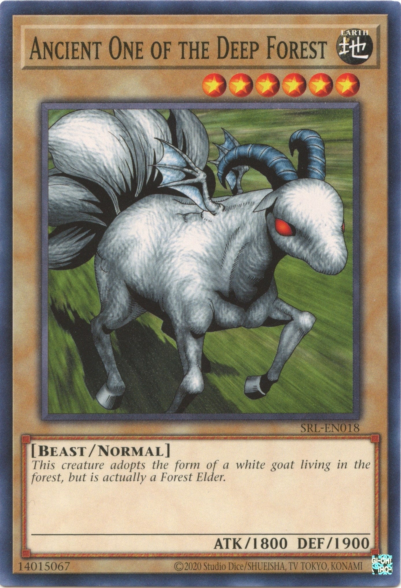 Image for Ancient One of the Deep Forest (Spell Ruler (25th Anniversary Edition)) (SRL-EN018) - YuGiOh