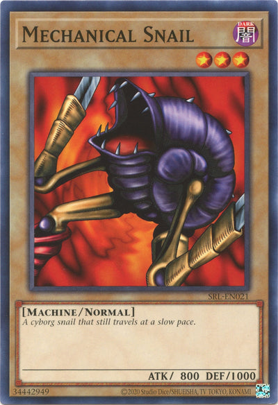 Image for Mechanical Snail (Spell Ruler (25th Anniversary Edition)) (SRL-EN021) - YuGiOh
