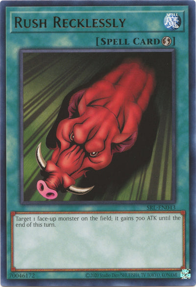 Image for Rush Recklessly (Spell Ruler (25th Anniversary Edition)) (SRL-EN043) - YuGiOh