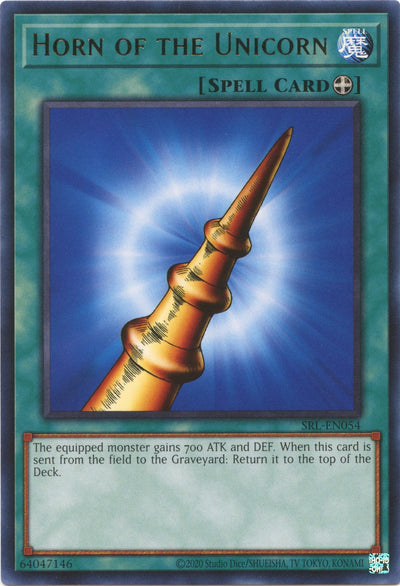 Image for Horn of the Unicorn (Spell Ruler (25th Anniversary Edition)) (SRL-EN054) - YuGiOh