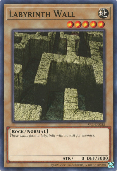 Image for Labyrinth Wall (Spell Ruler (25th Anniversary Edition)) (SRL-EN055) - YuGiOh