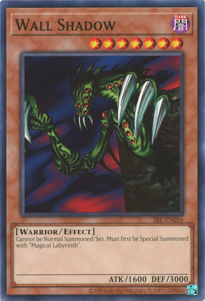 Image for Wall Shadow (Spell Ruler (25th Anniversary Edition)) (SRL-EN056) - YuGiOh