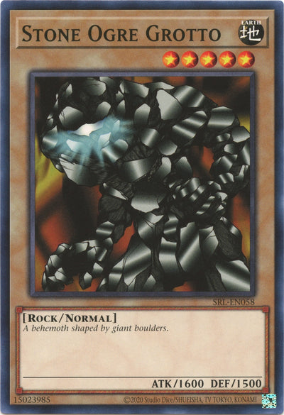 Image for Stone Ogre Grotto (Spell Ruler (25th Anniversary Edition)) (SRL-EN058) - YuGiOh
