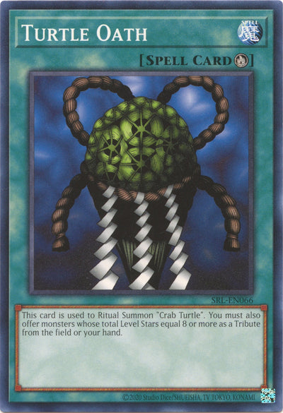 Image for Turtle Oath (Spell Ruler (25th Anniversary Edition)) (SRL-EN066) - YuGiOh