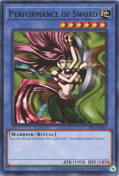 Image for Performance of Sword (Spell Ruler (25th Anniversary Edition)) (SRL-EN067) - YuGiOh