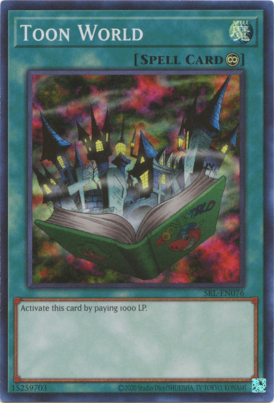Image for Toon World (Spell Ruler (25th Anniversary Edition)) (SRL-EN076) - YuGiOh