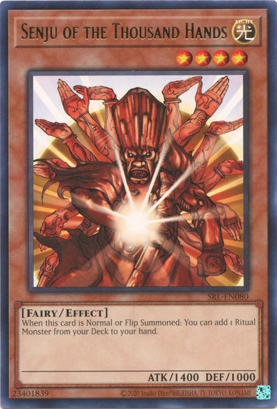 Image for Senju of the Thousand Hands (Spell Ruler (25th Anniversary Edition)) (SRL-EN080) - YuGiOh