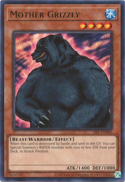 Image for Mother Grizzly (Spell Ruler (25th Anniversary Edition)) (SRL-EN090) - YuGiOh