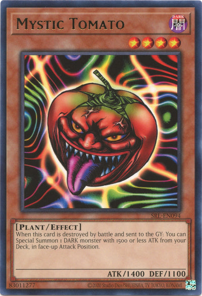 Image for Mystic Tomato (Spell Ruler (25th Anniversary Edition)) (SRL-EN094) - YuGiOh