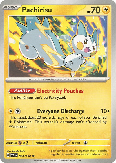 Image for Pachirisu (SV01: Scarlet & Violet Base Set) (068/198) - Pokemon