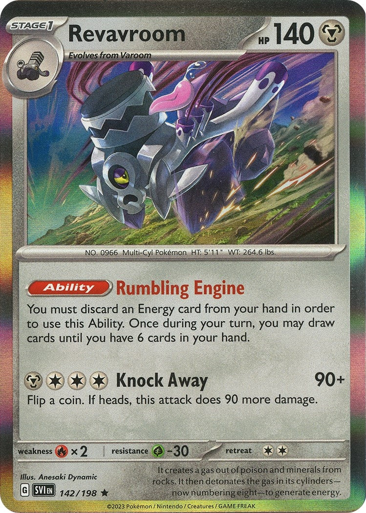Image for Revavroom (SV01: Scarlet & Violet Base Set) (142/198) - Pokemon