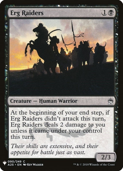Erg Raiders (The List Reprints) (90)