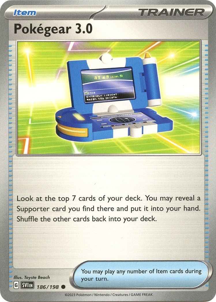 Image for Pokegear 3.0 (SV01: Scarlet & Violet Base Set) (186/198) - Pokemon