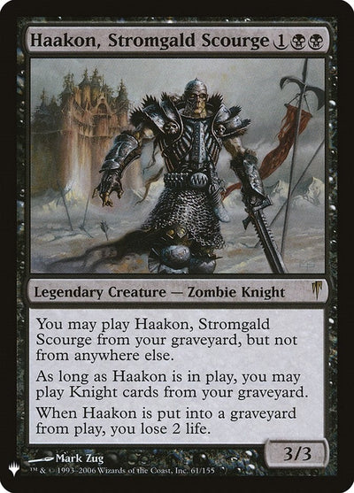 Haakon, Stromgald Scourge (The List Reprints) (61)