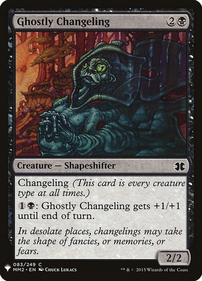 Ghostly Changeling (The List Reprints) (83)