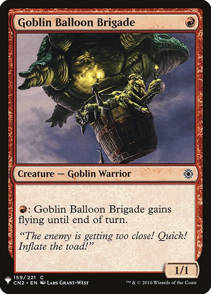 Goblin Balloon Brigade (The List Reprints) (159)