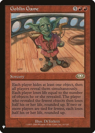 Goblin Game (The List Reprints) (61/143)
