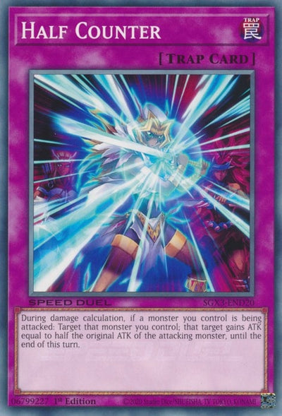Image for Half Counter (Speed Duel GX: Duelists of Shadows) (SGX3-END20) - YuGiOh