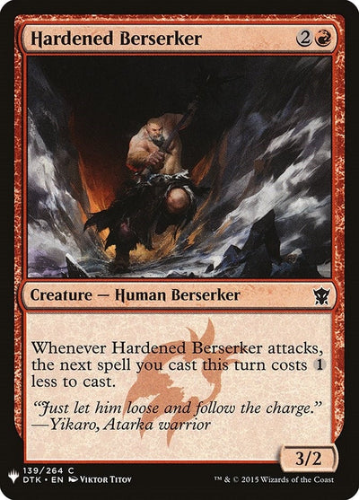 Hardened Berserker (The List Reprints) (139)