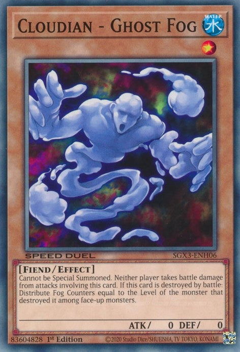 Image for Cloudian - Ghost Fog (Speed Duel GX: Duelists of Shadows) (SGX3-ENH06) - YuGiOh
