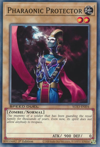 Image for Pharaonic Protector (Speed Duel GX: Duelists of Shadows) (SGX3-ENI04) - YuGiOh