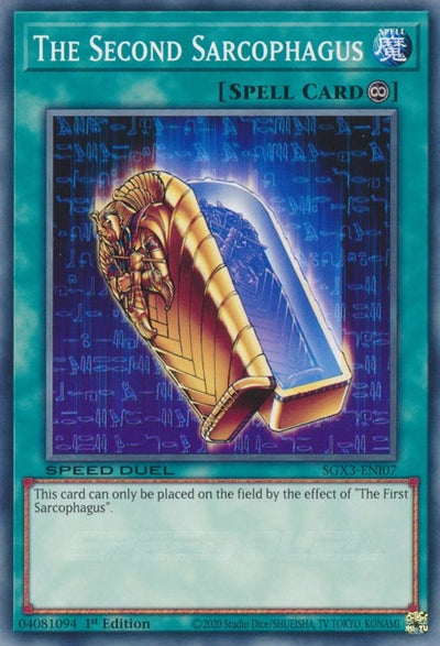 Image for The Second Sarcophagus (Speed Duel GX: Duelists of Shadows) (SGX3-ENI07) - YuGiOh