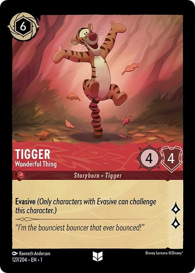Image for Tigger - Wonderful Thing (The First Chapter) (127/204) - Disney Lorcana