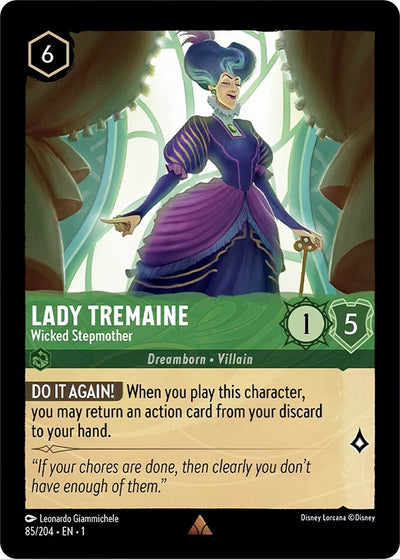 Image for Lady Tremaine - Wicked Stepmother (The First Chapter) (85/204) - Disney Lorcana