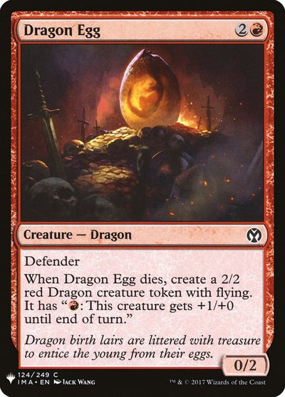Dragon Egg (The List Reprints) (124)