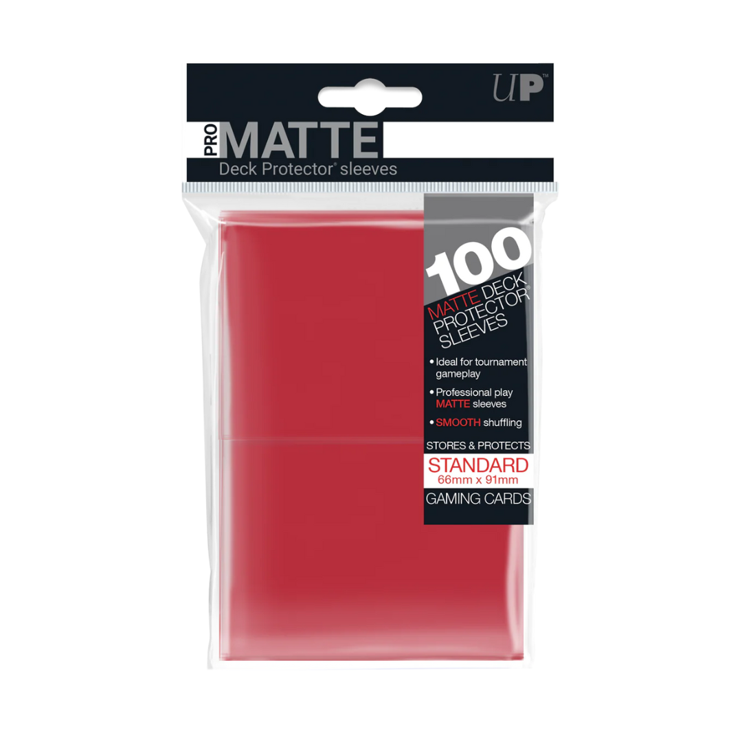 Ultra Pro Pro Sleeves Matte 66mm x 91mm 100 pieces