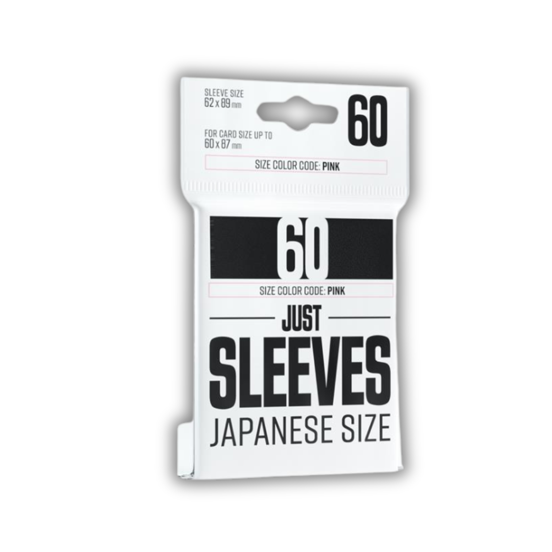 Just Sleeves - Japanese Size - 60 Sleeves