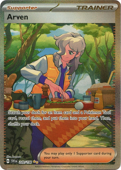 Image for Arven (SV01: Scarlet & Violet Base Set) (249/198) - Pokemon