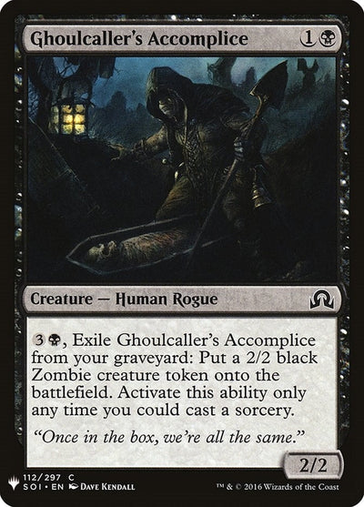 Ghoulcaller's Accomplice (The List Reprints) (112)