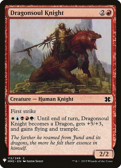 Dragonsoul Knight (The List Reprints) (112)