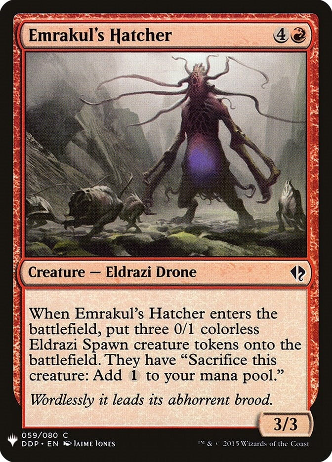 Emrakul's Hatcher (The List Reprints) (59)