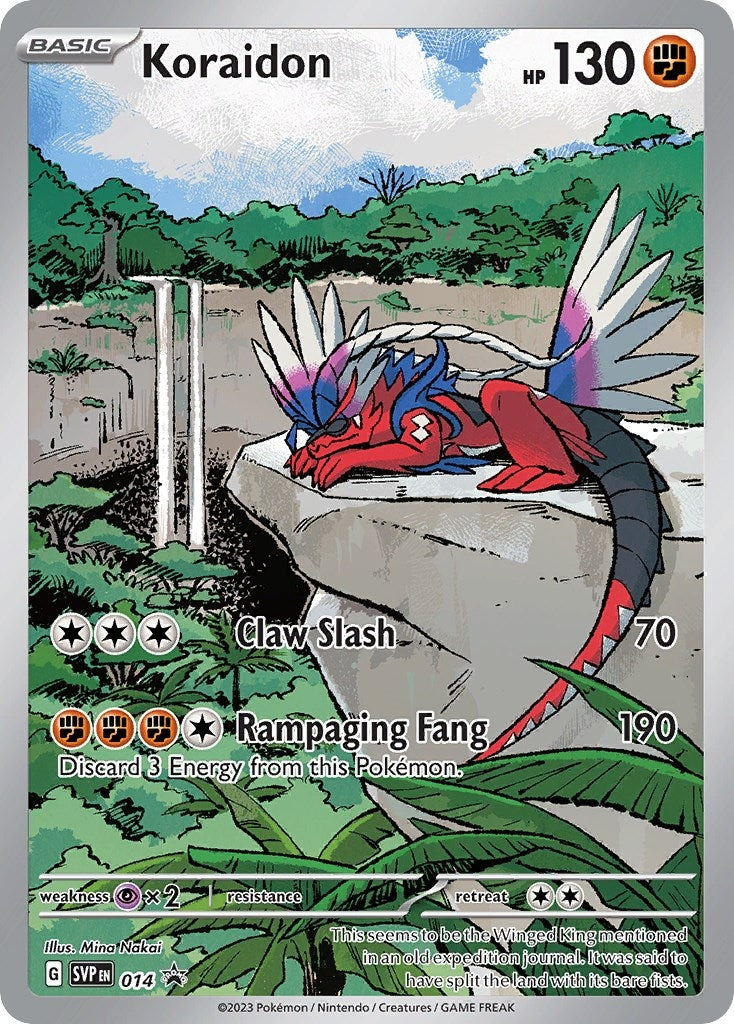 Image for Koraidon - 014 (SV: Scarlet & Violet Promo Cards) (014) - Pokemon