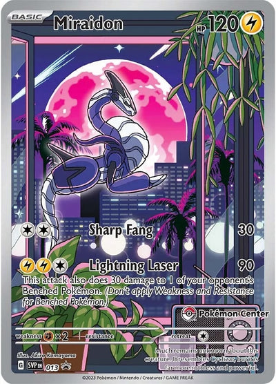 Image for Miraidon - 013 (Pokemon Center Exclusive) (SV: Scarlet & Violet Promo Cards) (013) - Pokemon