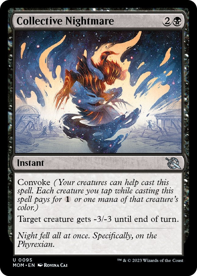 Image for Collective Nightmare (March of the Machine) (95) - Magic: The Gathering